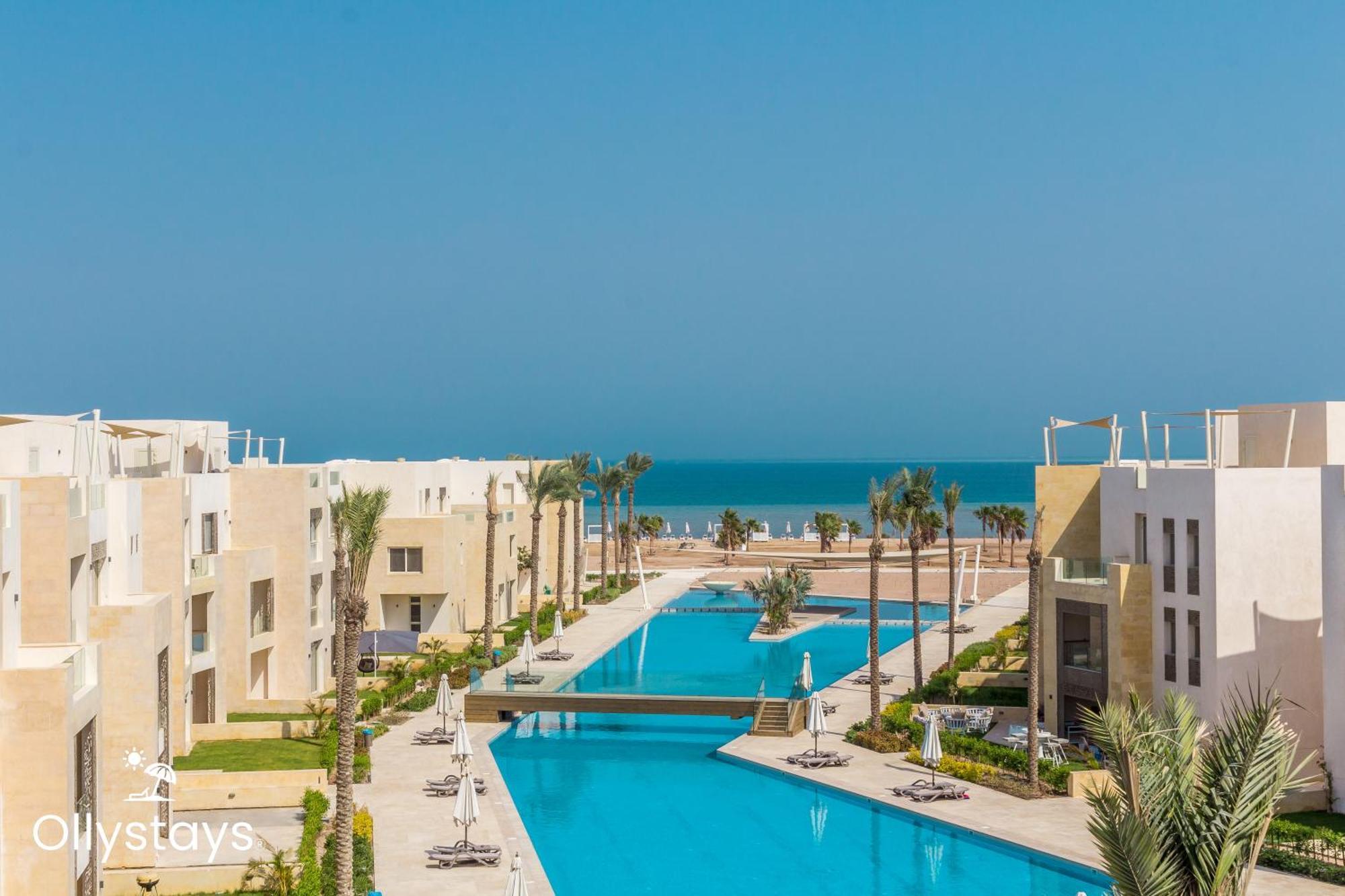 הורגהדה Ollystays Mangroovy Seaview 1Br Beach And Pool Free Access מראה חיצוני תמונה
