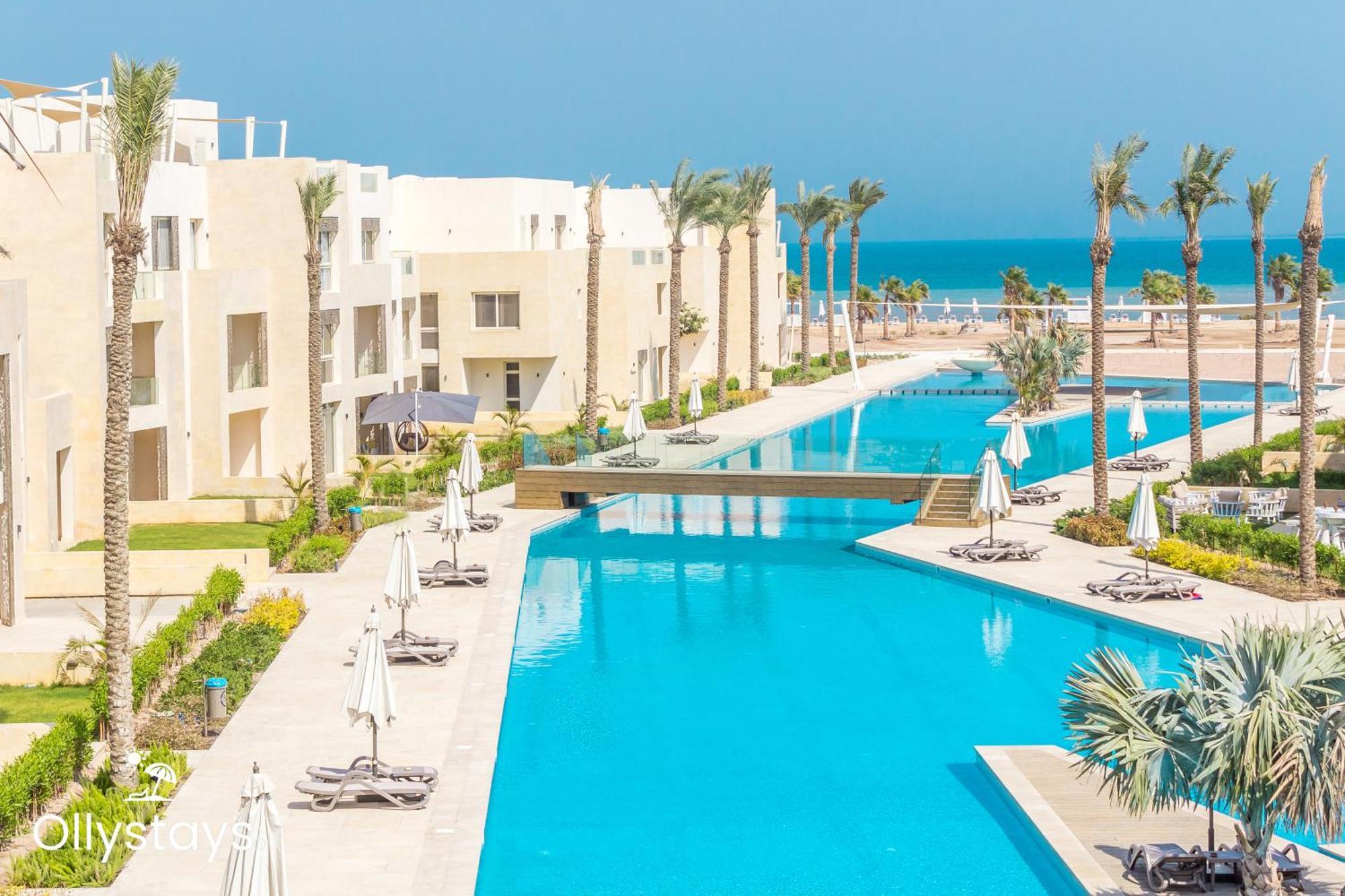 הורגהדה Ollystays Mangroovy Seaview 1Br Beach And Pool Free Access מראה חיצוני תמונה
